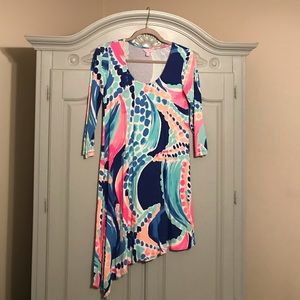 Lilly Pulitzer Asymmetrical Dress